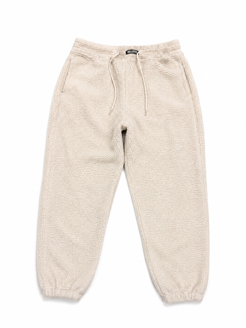 Hollister Cream Soft Sherpa Sweatpants